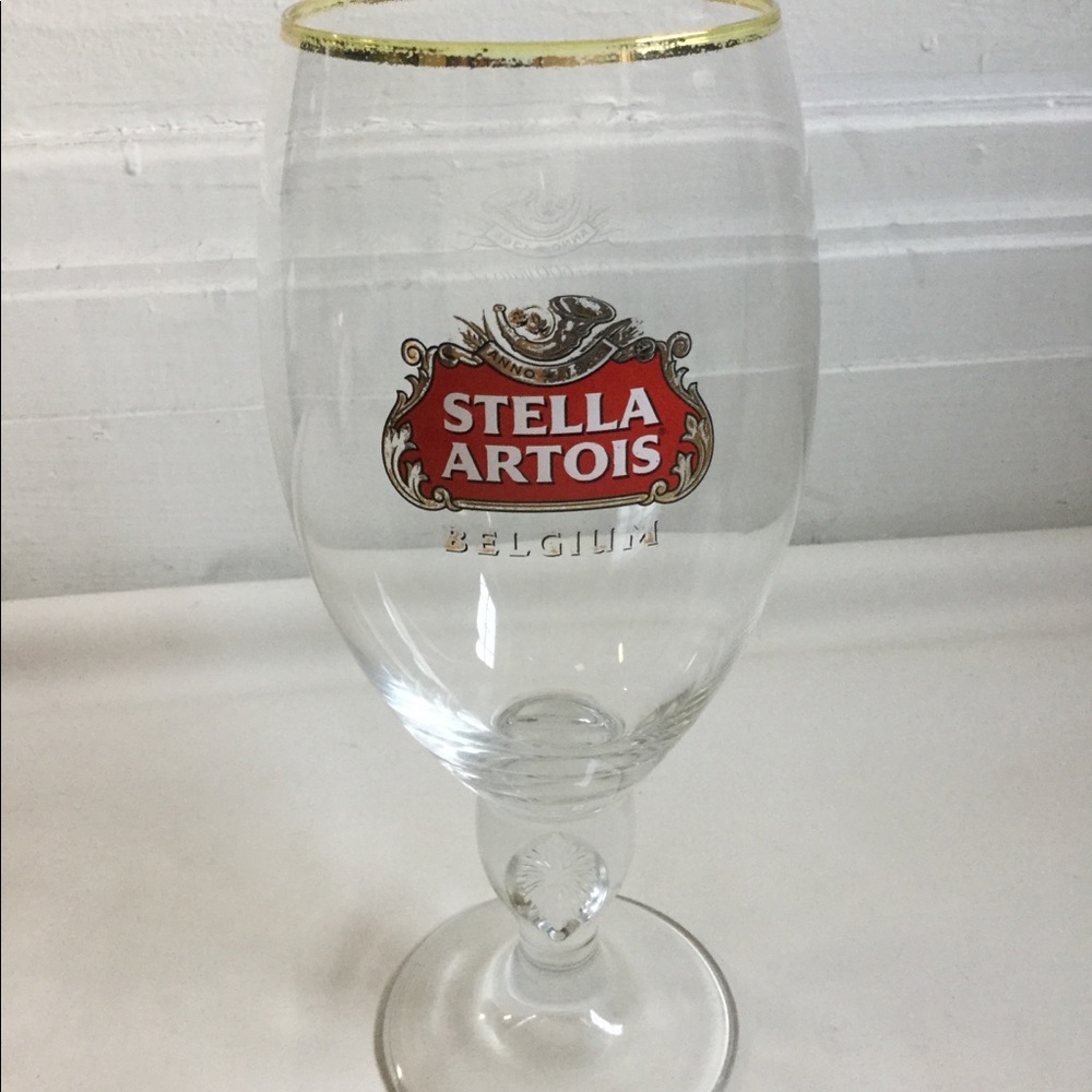 STELLA ARTOIS Belgium VINTAGE Glass❤️